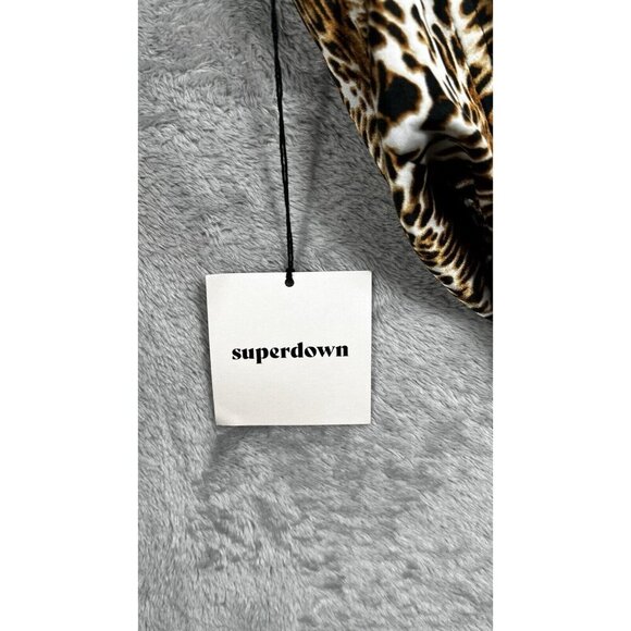 Superdown Loraine Bustier Top - Leopard Print (Size XS, New with Tags) - Picture 6 of 15